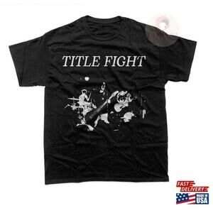 Title Fight Retro Rock Music Band Graphic Fan Unisex Tee T-Shirt